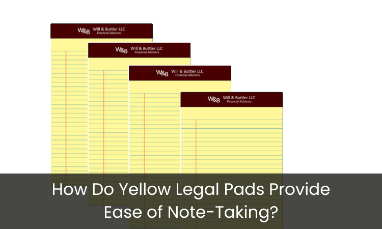 How Do Yellow Legal Pads Provide Ease of Note-Taking?